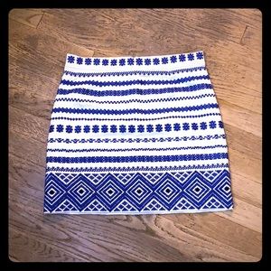 Sam Edelman Embroidered Skirt